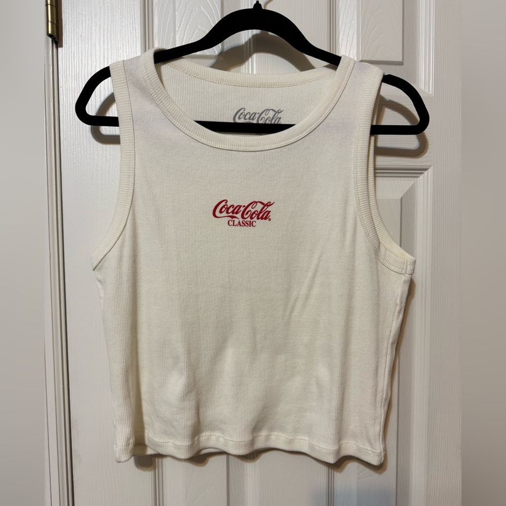 Coca-Cola Classic Women's Ribbed Tank - Picture 2 of 4